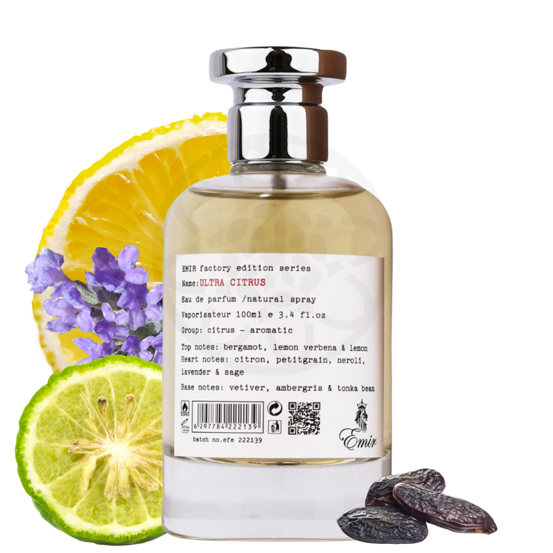 Paris Corner Emir Ultra Citrus EDP M 100ml Boxed