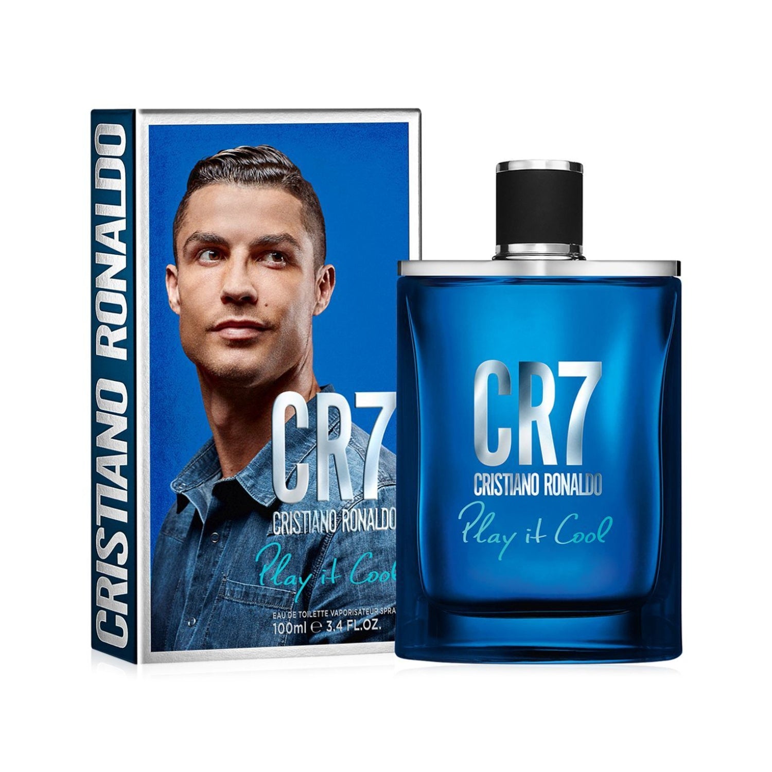 Cristiano Ronaldo CR7 Play It Cool M 100ml Boxed (Rare Selection)