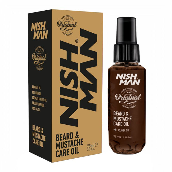 Nishman Beard&Mustache Care Oil  75Ml