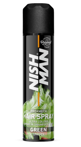 Nishman Hair Coloring Mech Spray Green Green