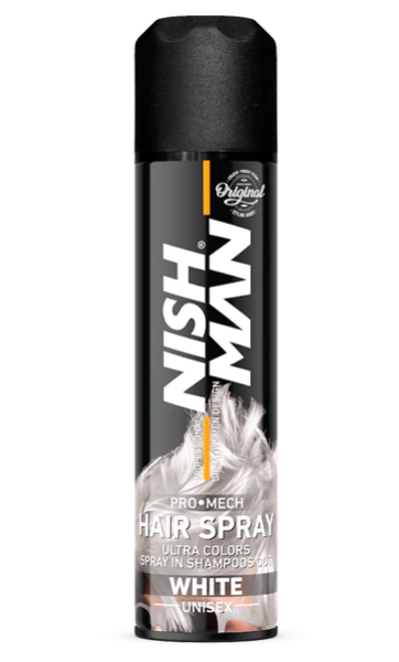 Nishman Coloration Cheveux Mech Spray Blanc Blanc