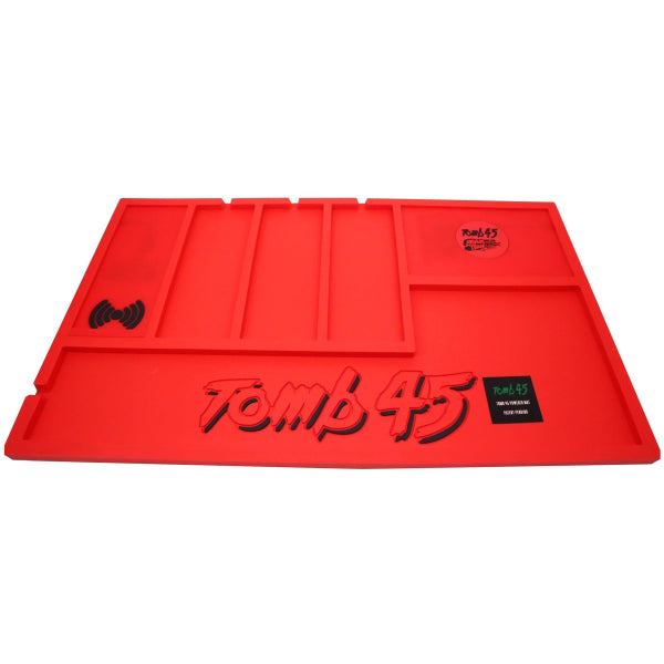 Tomb45 Powered Wireless Clipper Charging Mat (Red)