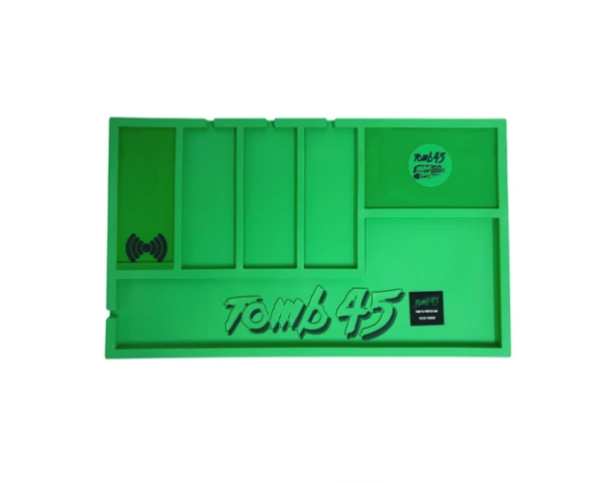 Alfombrilla de carga para cortapelos inalámbrico con motor Tomb45 (verde)