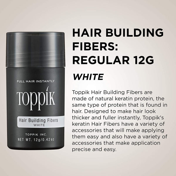 Fibres de renforcement capillaire Toppik 27,5 Gr - Blanc