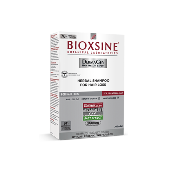 Bioxsine Dermagen Shampoo For Dry/Normal Hair - Damaged Hair, Anti-Hair Loss