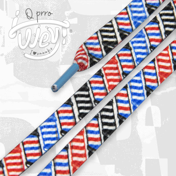 Qprrowey Pair Of Printed Shoelaces My Icon Outside - S40