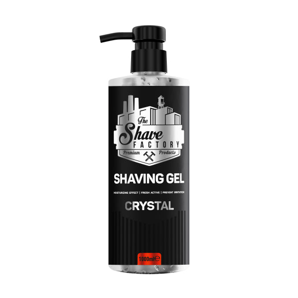 The Shave Factory Shaving Gel 1000Ml Crystal