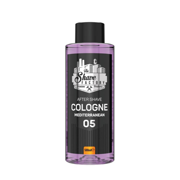 The Shave Factory After Shave Cologne 500Ml Mediterranean 05