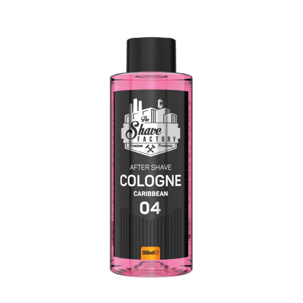 The Shave Factory After Shave Cologne 500Ml Caribbean 04