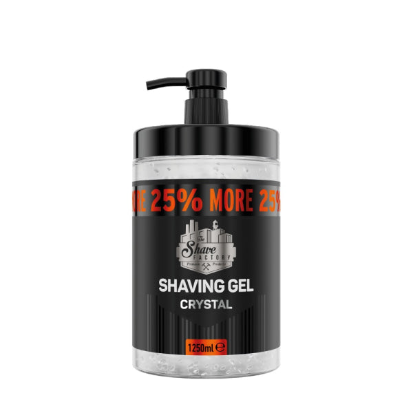 The Shave Factory Shaving Gel 1250Ml Crystal