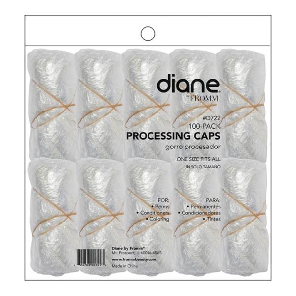 Tapas de procesamiento Diane, paquete de 100