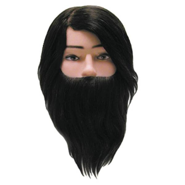 Mannequin masculin Hairart Abe avec barbe